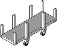 ユニファシル（運搬用台車）